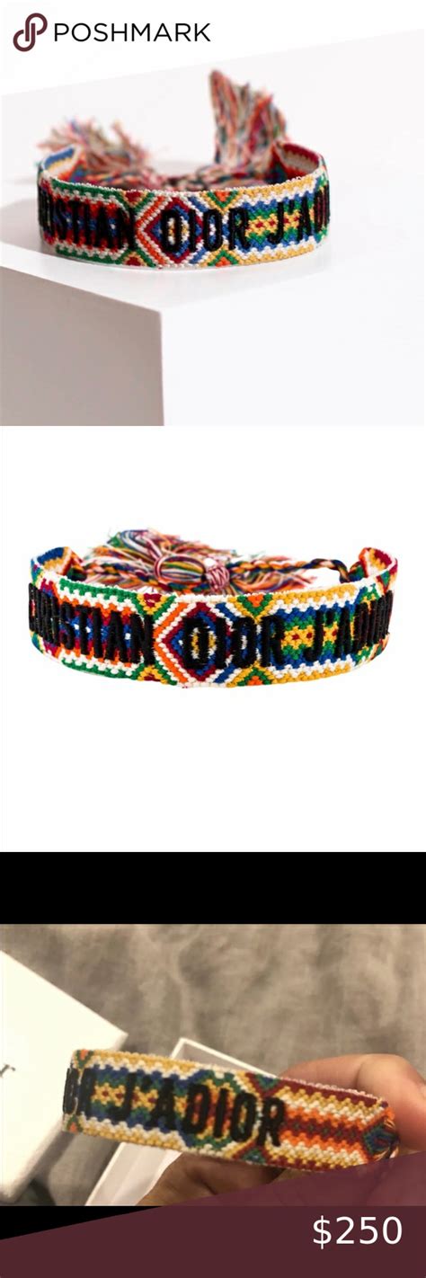 christian dior bangles|christian dior friendship bracelet pattern.